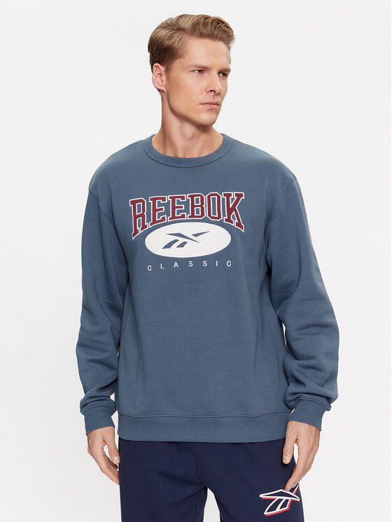 Reebok Суитшърт Archive Essentials IM1531 Син Regular Fit за Мъже цена