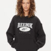 Reebok Суитшърт Classics Big Logo IL4633 Черен Relaxed Fit за Жени цена