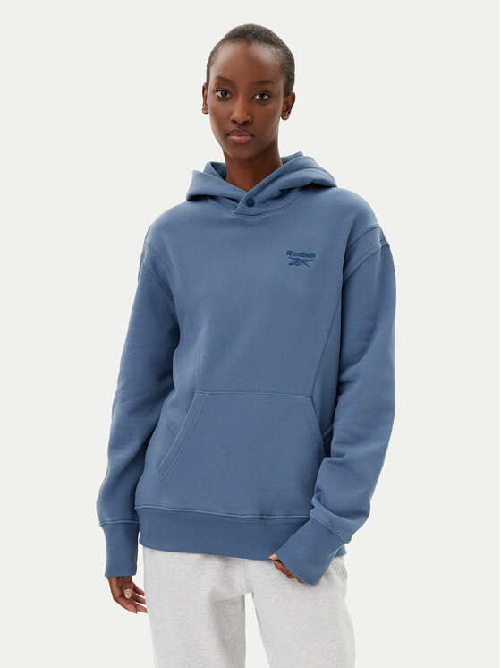 Reebok Суитшърт Icon Elements 100214074 Син Regular Fit за Мъже цена