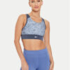 Reebok Сутиен-топ Running AOP 100076052 Сив Regular Fit за Жени цена