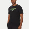 Reebok Тишърт 100218824 Черен Regular Fit за Мъже цена