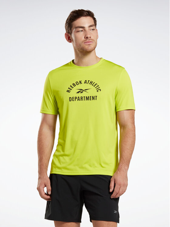 Reebok Тишърт Training Graphic T-Shirt IC7666 Жълт за Мъже цена