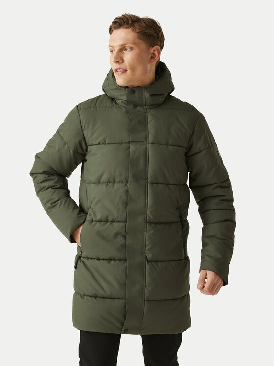 Regatta Зимно яке Hayleyn RMN249 Зелен Regular Fit за Мъже цена