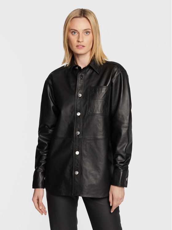 Remain Риза Doreen RM1826 Черен Regular Fit за Жени цена