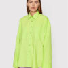 Remain Риза Nalia RM828 Зелен Oversize за Жени цена