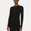 Replay Плетена рокля DK3319.000.G23370 Черен Slim Fit за Жени цена