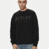 Replay Суитшърт M6975 .000.21842 Черен Regular Fit за Мъже цена