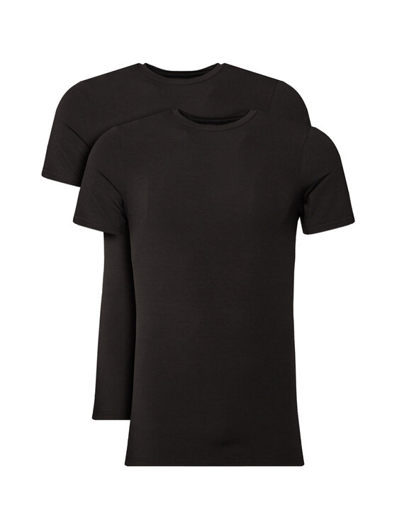Resteröds Комплект 2 тишъртки 27040 2 Черен Slim Fit за Мъже цена