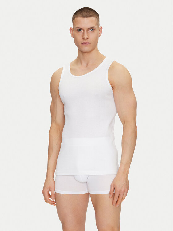 Resteröds Комплект от 2 броя топове 7027 1 Бял Slim Fit за Мъже цена
