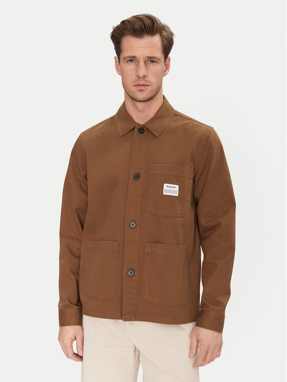Resteröds Риза 8243 6263 Каки Regular Fit за Мъже цена
