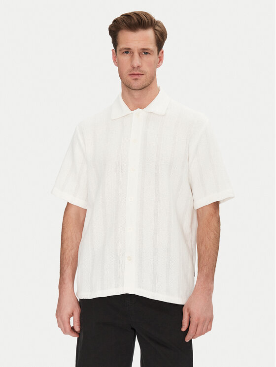 Resteröds Риза Kirk 10251 7400 Бял Regular Fit за Мъже цена