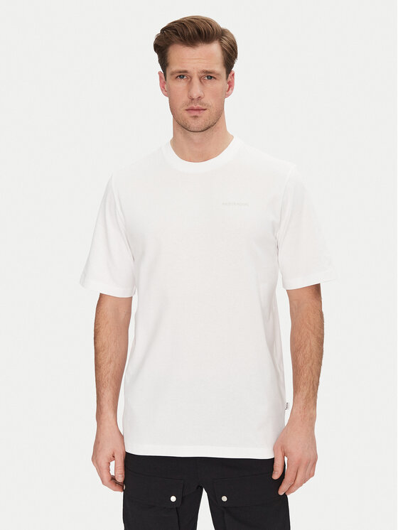 Resteröds Тишърт Tas 20251 2030 Бял Regular Fit за Мъже цена
