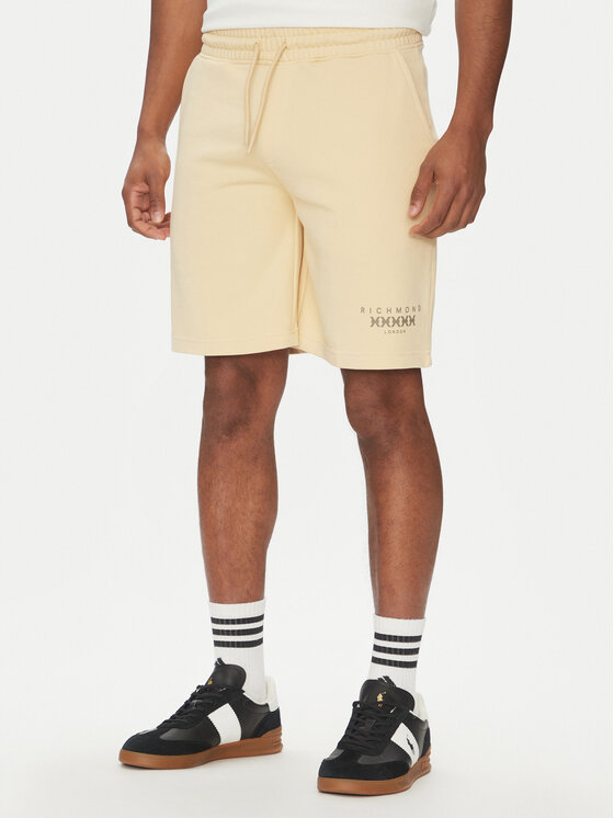 Richmond X Спортни шорти UMP25007BE Бежов Regular Fit за Мъже цена