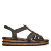 Rieker Сандали 62949-45 Сив за Жени цена