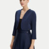 Rinascimento Болерце CFC0122953003 Тъмносин Regular Fit за Жени цена