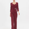 Rinascimento Гащеризон CFC0116137003 Бордо Regular Fit за Жени цена