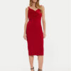 Rinascimento Коктейлна рокля CFC0019703002 Червен Slim Fit за Жени цена