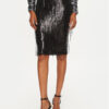 Rinascimento Пола тип молив CFC0121688003 Черен Slim Fit за Жени цена