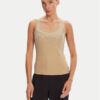 Rinascimento топ CFC0124040003 Бежов Regular Fit за Жени цена