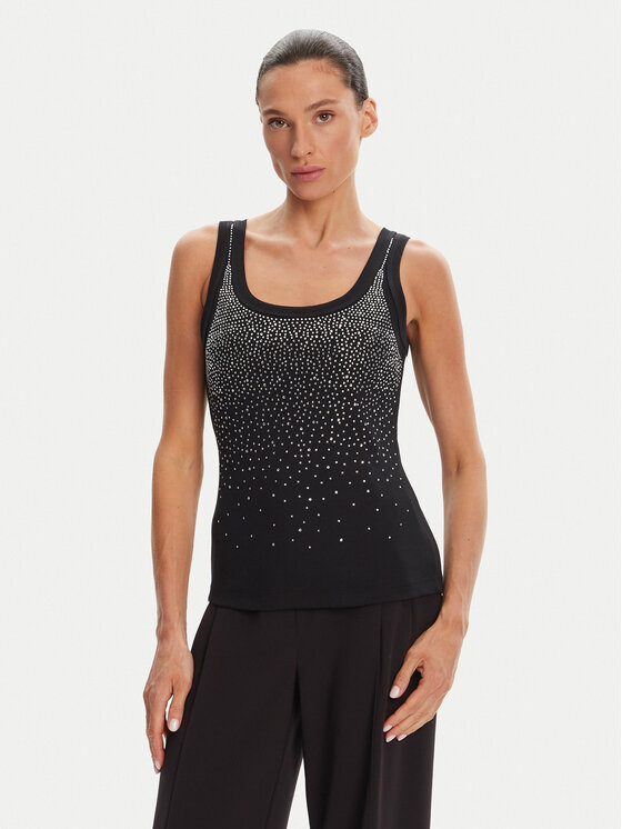 Rinascimento топ CFC0124040003 Черен Regular Fit за Жени цена