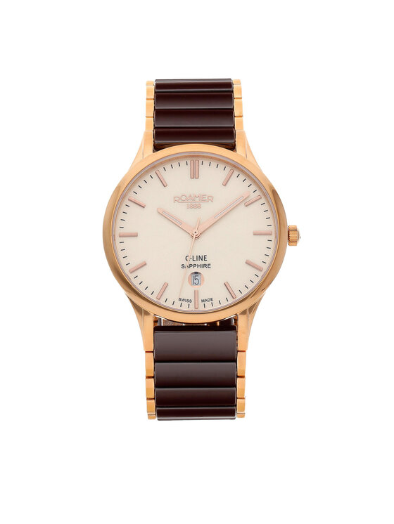 Roamer Часовник C-Line 658833 49 35 63 Кафяв за Мъже цена