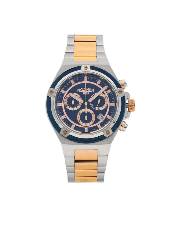 Roamer Часовник Tempomaster Chrono 221837 49 45 20 Сребрист за Мъже цена