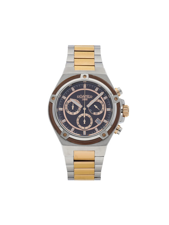 Roamer Часовник Tempomaster Chrono 221837 49 65 20 Сребрист за Мъже цена