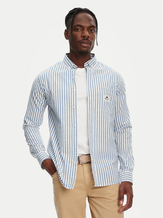 Robe di Kappa Риза Nuno 63128NW Син Regular Fit за Мъже цена