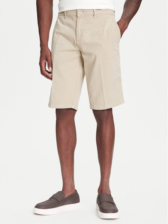 Robe di Kappa Шорти от плат Oris 600BTI0 Бежов Slim Fit за Мъже цена