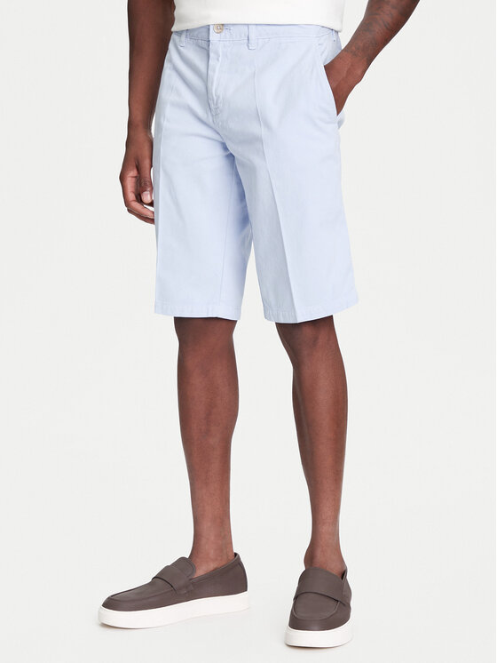Robe di Kappa Шорти от плат Oris 600BTI0 Светлосиньо Slim Fit за Мъже цена
