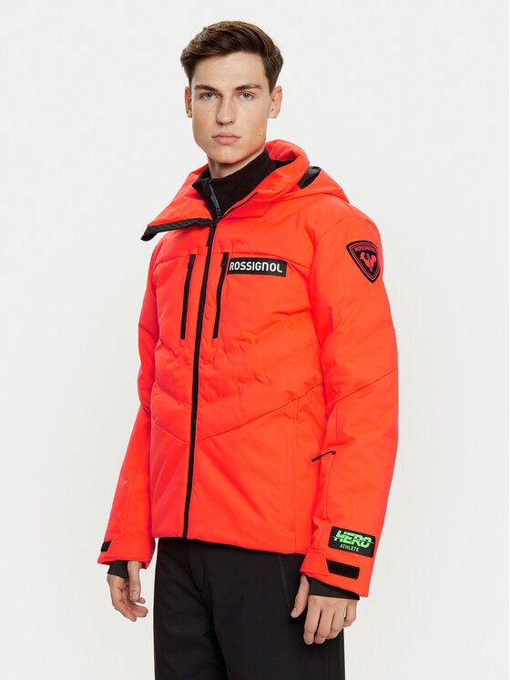 Rossignol Скиорско яке Hero RLNMJ16 Червен Regular Fit за Мъже цена