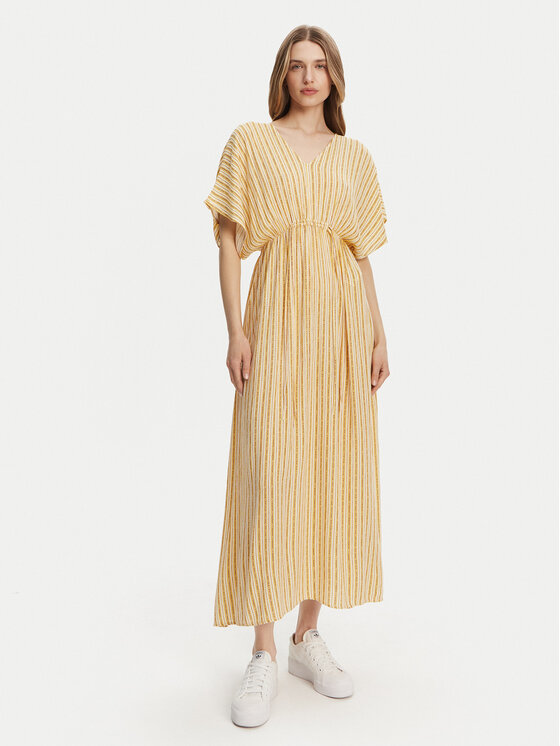Roxy Лятна рокля ERJWD03864 Жълт Regular Fit за Жени цена