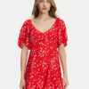 Roxy Лятна рокля ERJWD03880 Червен Regular Fit за Жени цена