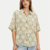 Roxy Риза Beach Nostalgia ERJWT03665 Зелен Regular Fit за Жени цена