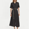 Roxy Рокля тип риза ERJWD03884 Сив Regular Fit за Жени цена