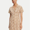 Roxy Рокля тип риза Happy Shiny Girls ERJWD03881 Кафяв Regular Fit за Жени цена