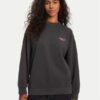 Roxy Суитшърт ERJFT04997 Черен Relaxed Fit за Жени цена