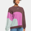 Roxy Суитшърт Happy Daize Otlr ERJFT04752 Кафяв Regular Fit за Жени цена