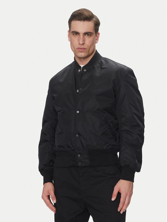 SCHOTT N.Y.C. Яке бомбър Sporting Черен Oversize за Мъже цена