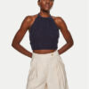 STAUD Блуза Lori R24P3136CA Тъмносин Regular Fit за Жени цена