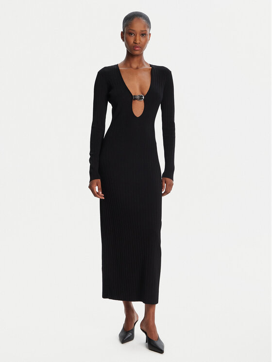 STAUD Коктейлна рокля Murphy R25R2135VN Черен Slim Fit за Жени цена