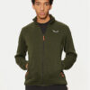 Salewa Полар Puez Rocca 29126 Зелен Regular Fit за Мъже цена