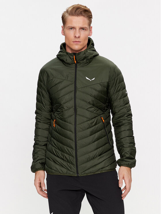 Salewa Пухено яке Brenta RDS 27883 Зелен Regular Fit за Мъже цена