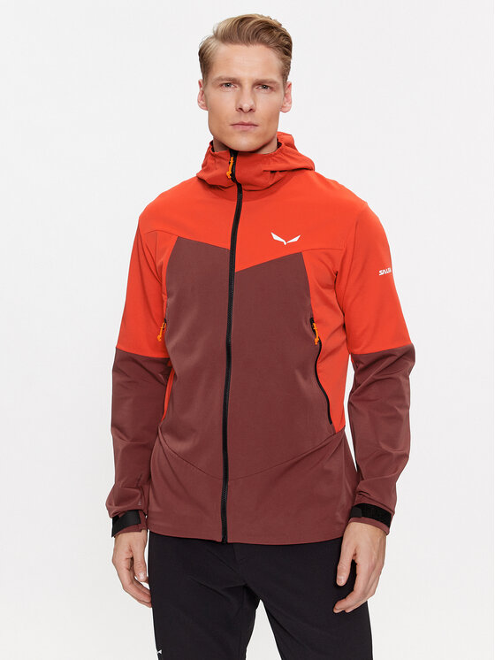 Salewa Яке softshell Sella DST 28468 Червен Regular Fit за Мъже цена