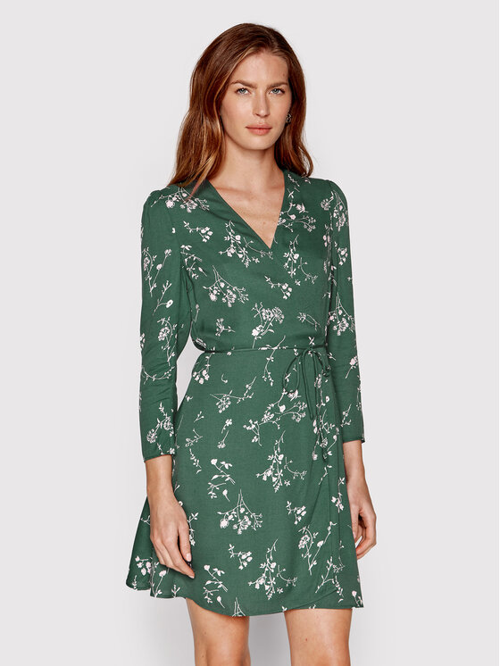 Samsøe Samsøe Лятна рокля Britt F22200187 Зелен Regular Fit за Жени цена