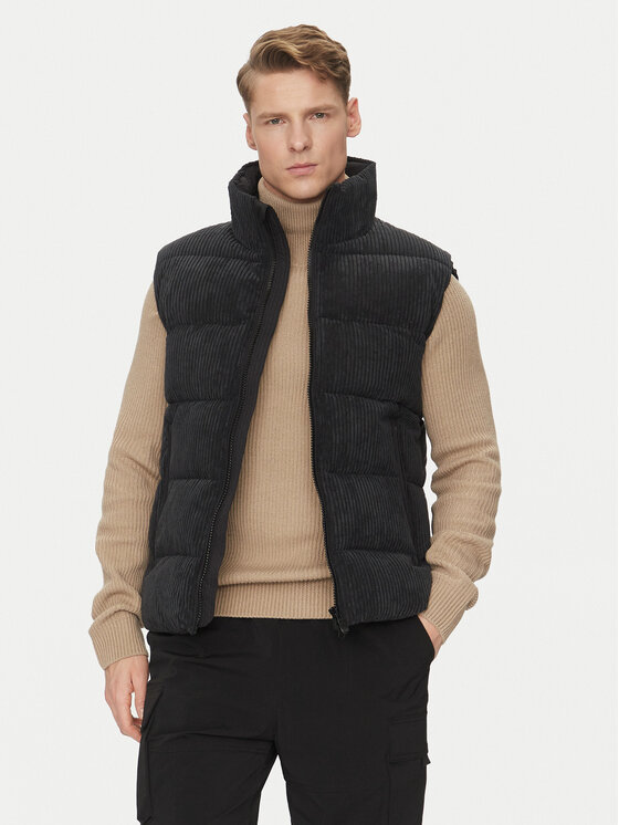 Save The Duck Жилетка за костюм D81438M VELY19 Черен Regular Fit за Мъже цена
