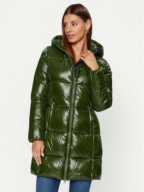 Save The Duck Зимно яке Ines D45650W LUCK17 Зелен Regular Fit за Жени цена