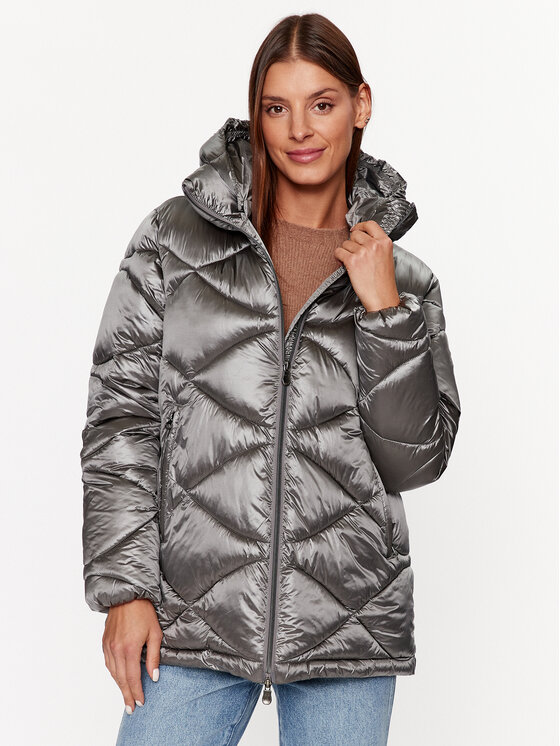 Save The Duck Зимно яке Kimia D31399W GLAM17 Сив Regular Fit за Жени цена