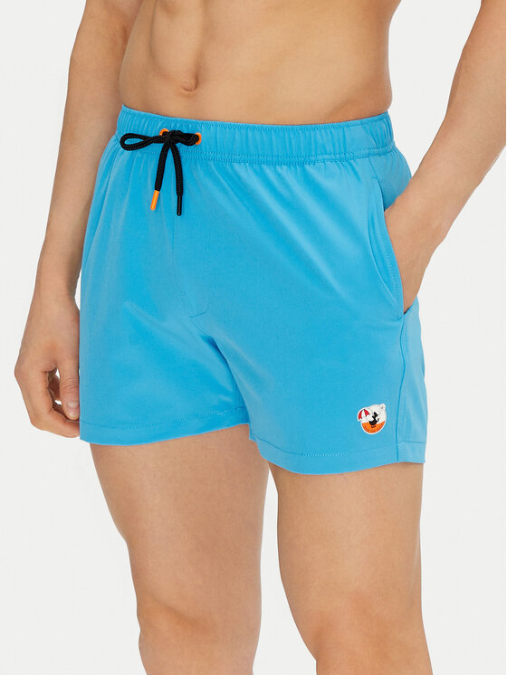 Save The Duck Плувни шорти DW1222M RIPO20 Син Regular Fit за Мъже цена