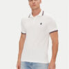 Save The Duck Тениска с яка и копчета DR0136M BATE20 Бял Regular Fit за Мъже цена